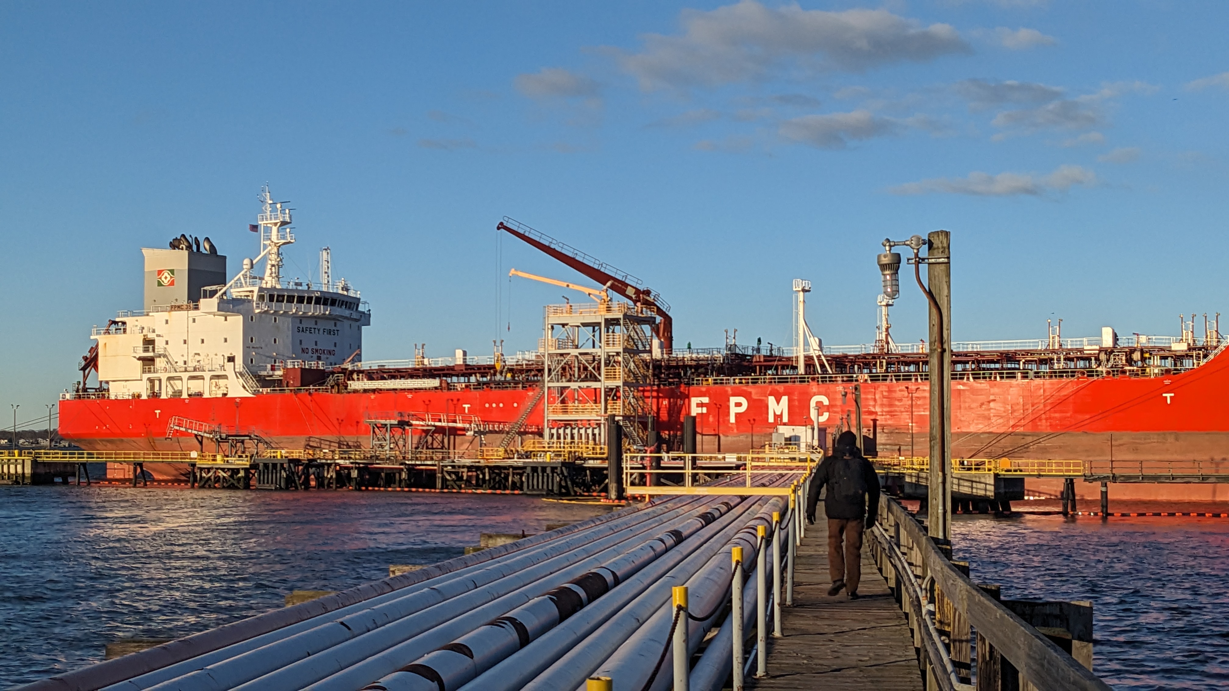 Pilot Boat New York at Sunset
